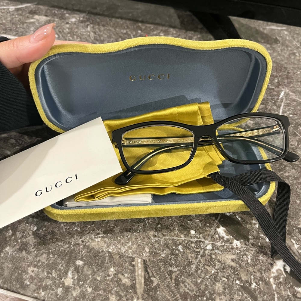 Gucci glasses - just need to add prescription to lenses